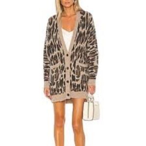 Rails Oslo Spotted Cardigan Sweater PTP 23”